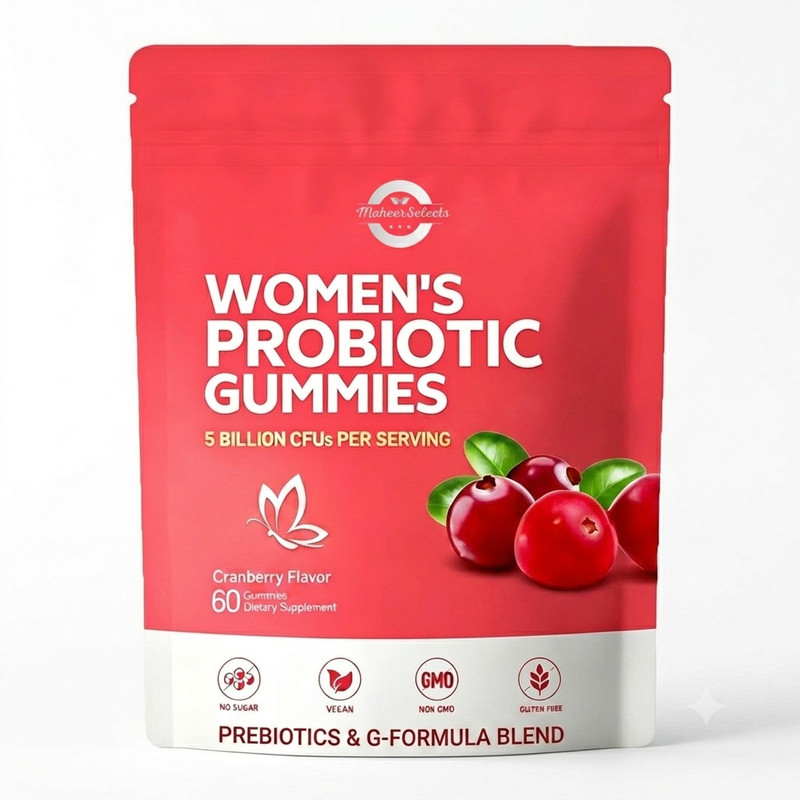 Vaginal Probiotics for Women, Feminine Balance pH Gummies 60ct/1bag gallery