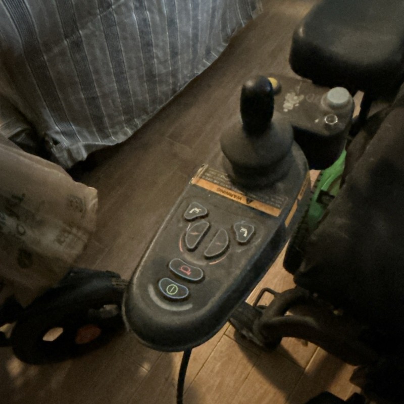 Motion Velocity Electric Wheelchair Joystick Green/Black Originally 20,000 1yr gallery