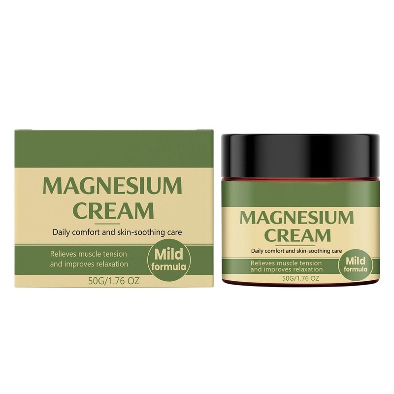 Magnesium Cream – Soothing Cream for Muscles, Joints & Legs, with MSM, Arnica
