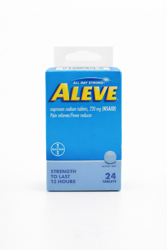 ALEVE Tablets 24CT Bottle | 1 Box (Display 1CT) – Only $19.99 – FREE SHIPPING