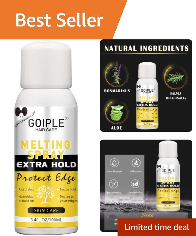 Invisible Lace Melting Spray – Strong Waterproof Wig Adhesive for All-Day Hold