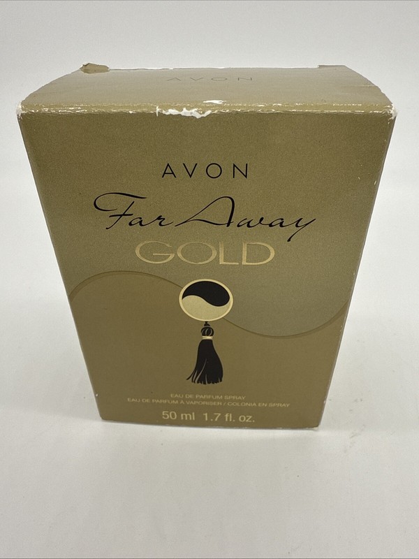 AVON Far Away GOLD Eau De Parfum Fragrance Spray 1.7 fl oz New Old Stock
