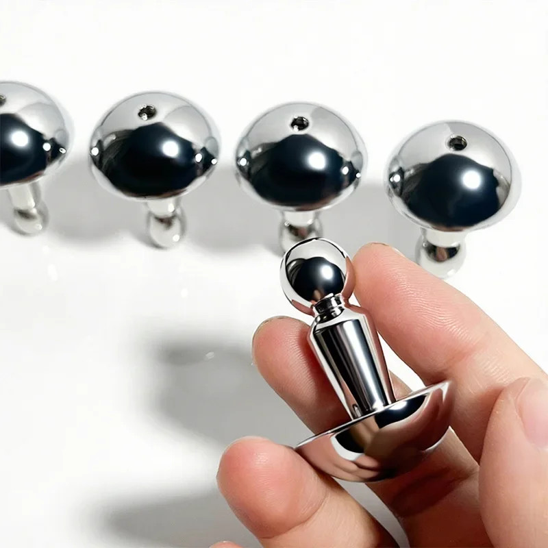 Man Hollow Stainless Steel Penis Dilator Sounding Metal Urethral Stretching Plug gallery