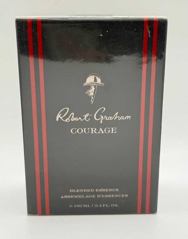 Robert Graham Courage 3.4oz 100ml Blended Essence Spray Men, NEW Sealed