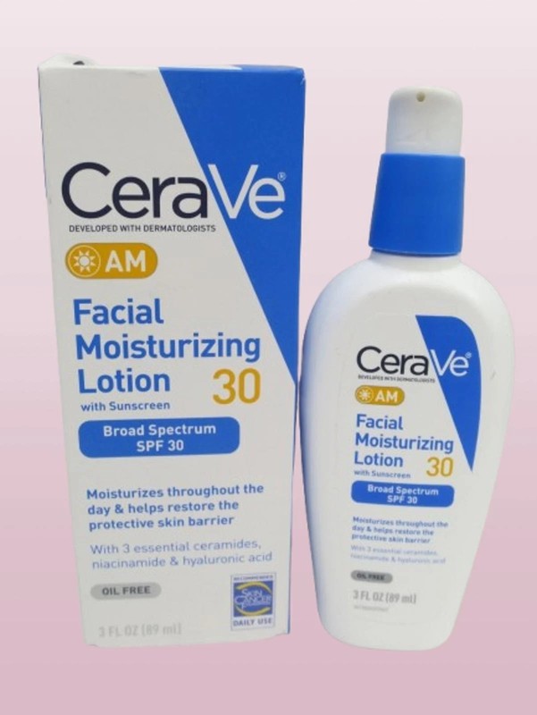 CERAVE AM FACIAL MOISTURIZING LOTION SPF30 W/ SUNSCREEN 3 OZ 09/2027 5PC DETAIL gallery