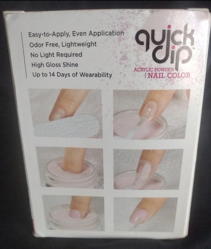 ASP Quick Dip Powder Nail Kit Starter Set Acrylic Dip Pink Nude Colors READ gallery