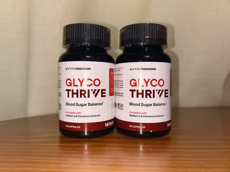 (2) Glyco Thrive—Blood Sugar Balance—140 mg—160 Capsules