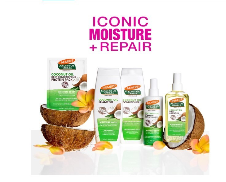 Coconut Hair & Scalp Oil Spray Moisture Boost Hydration Shine Repair 5.1oz gallery