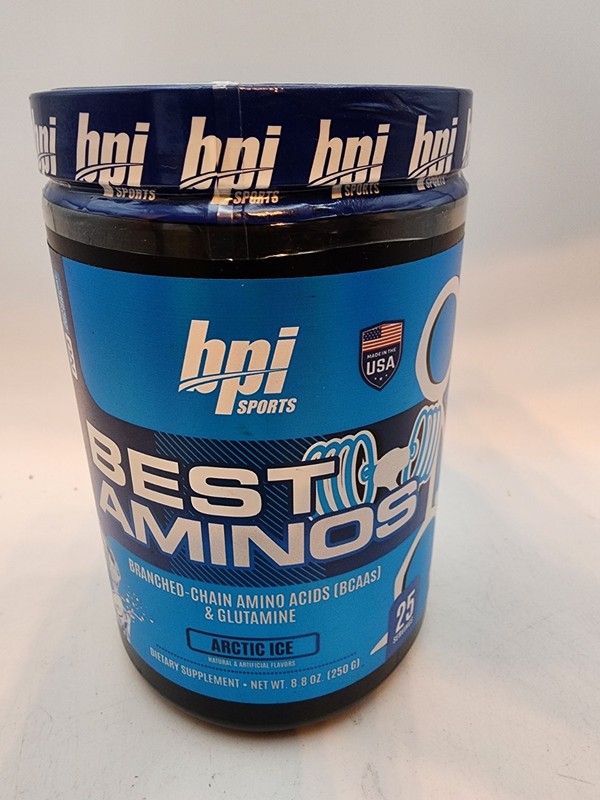 BPI Best Aminos Muscle Recovery Arctic Ice 25 Servings 8.8 oz 05/2027