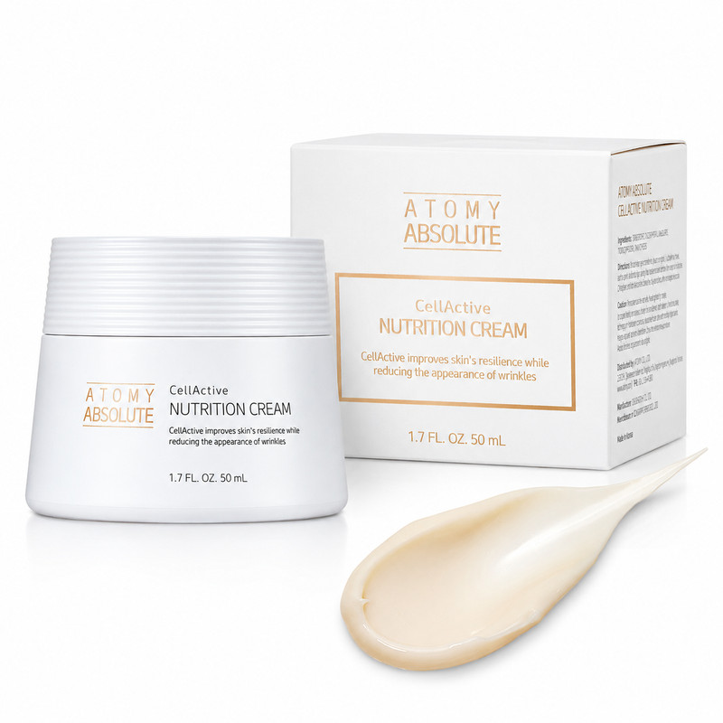 Atomy Absolute Nutrition Cream 1.7 fl oz Face Moisturizer Daily Use