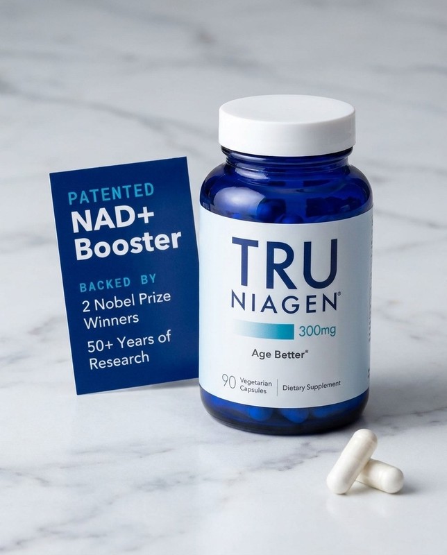 Tru Niagen 300mg Nicotinamide Riboside | NAD Booster for Cellular Repair Plus+