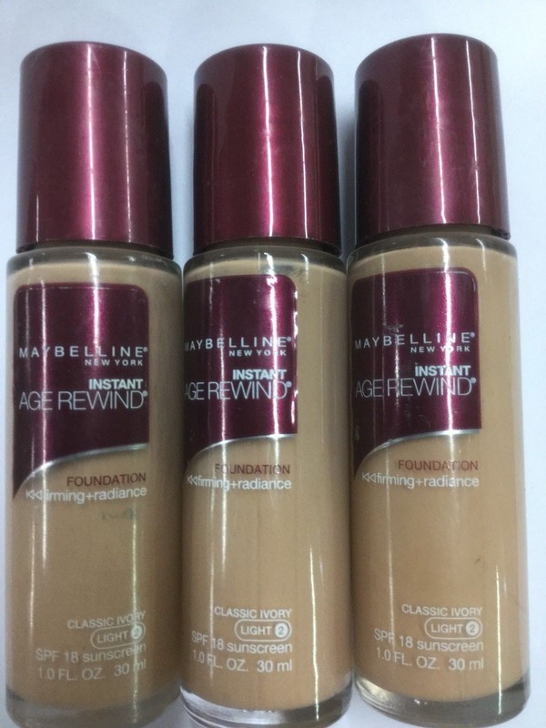 ONE X Maybelline Instant Age Rewind Foundation CLASSIC IVORY (LIGHT-2) New, gallery