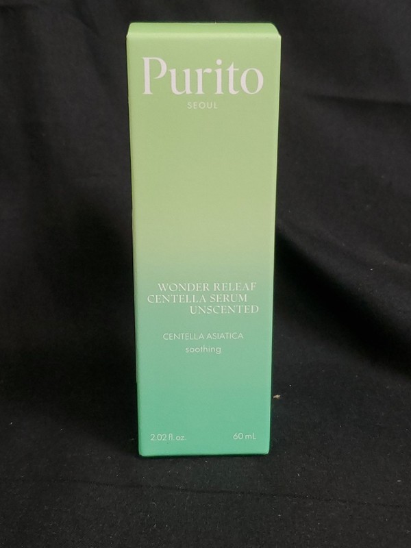 Purito SEOUL Wonder Releaf Centella Serum Unscented 60ml/2 fl.oz Exp.08/27 NEW