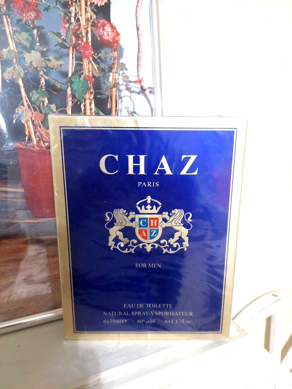 CHAZ F0R MEN EAU DE TOILETTE 6X 35ML 6X1.17 OZ SPRAY
