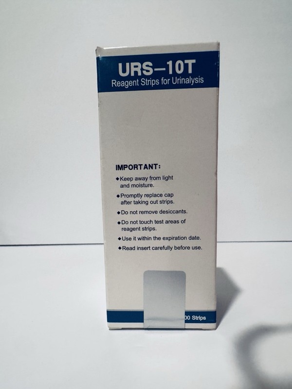 URS-10T Urine Test Strips 10 Parameters CE 100 Strips Exp 07-20-2027 gallery