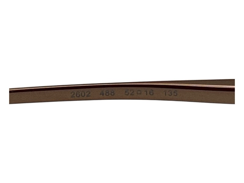 Sferoflex SF2602 Eyeglasses 54mm Shiny Light Copper Brown Demo Lens gallery