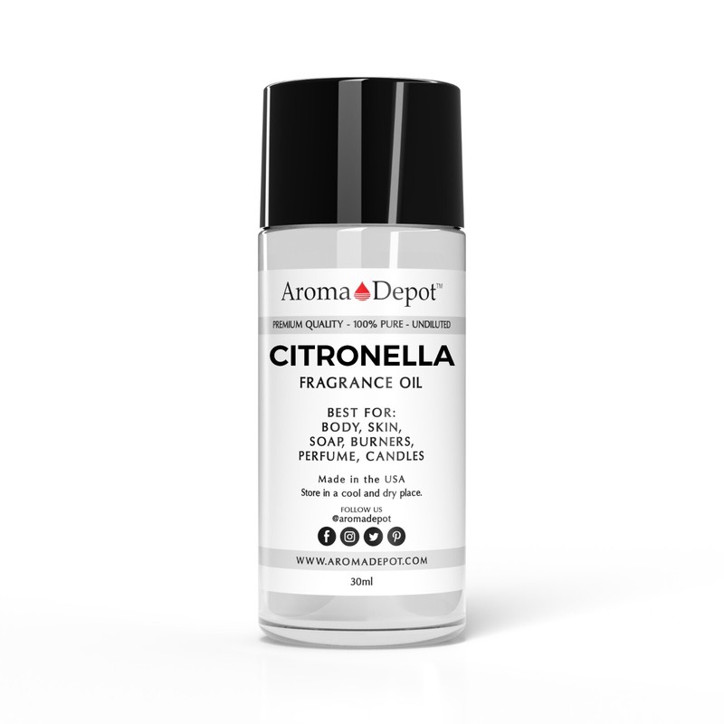 Citronella Fragrance oil For Body Oil ,Candle, Soap, Bath Bomb Incense Diffuser gallery