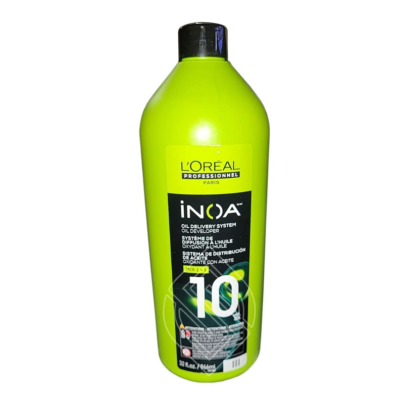 INOA OIL DELIVERY SYSTEM OIL DEVELOPER 10 & 20 VOLUME 32 fl. oz. BOTTLES