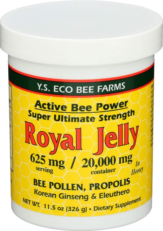 YS Royal Jelly/Honey Bee – Royal Jelly In Honey Ult Strength, 11.5 oz gel