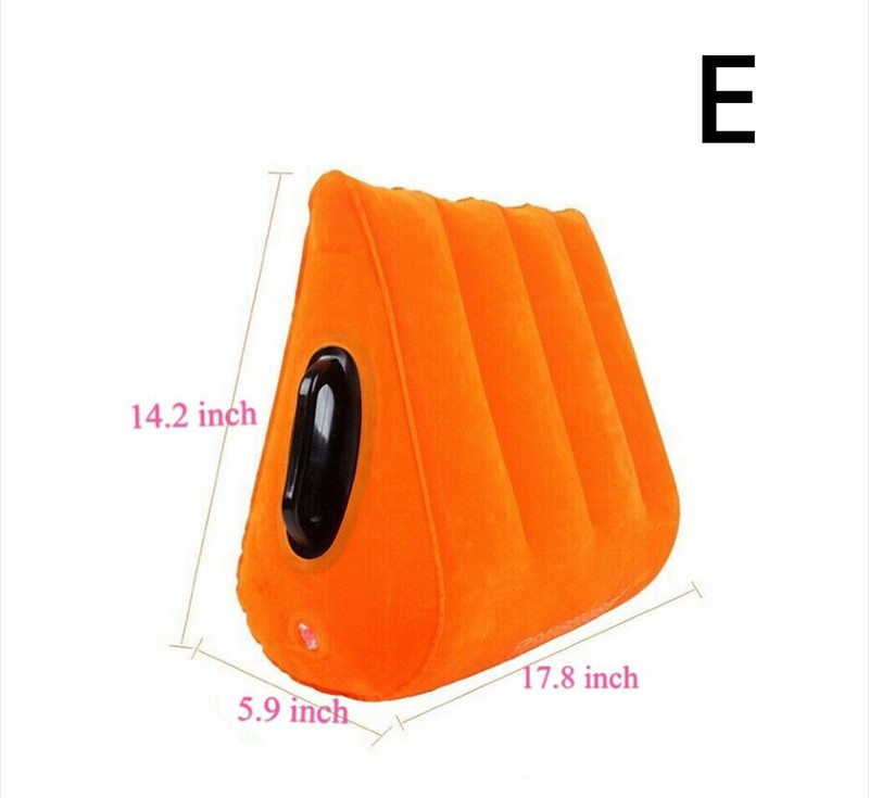 Sex Pillow Inflatable Love Position Aid Sofa Bed Wedge Cushion Couples Women Men
