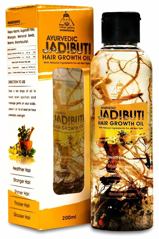 Urbangabru Jadibuti Hair Oil 200ml Hair Fall Control Care Free Shipping