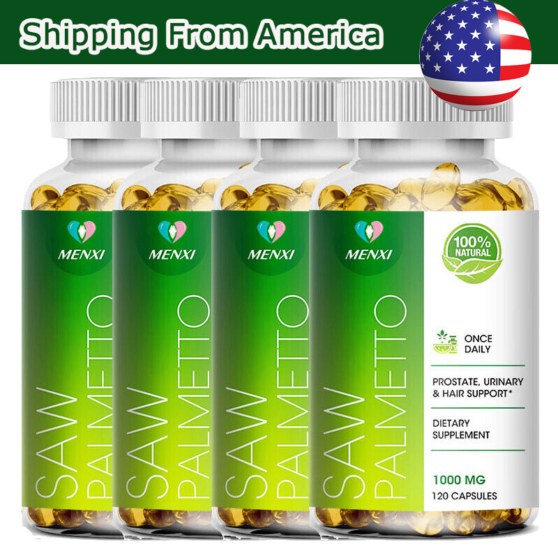 Saw Palmetto Extract 120/240/480 Capsules Prostate Supplement Urinary Health