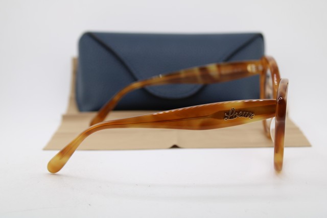 NEW LOEWE LW50074I 053 BLONDE HAVANA GOLD AUTHENTIC EYEGLASSES 50-21 gallery