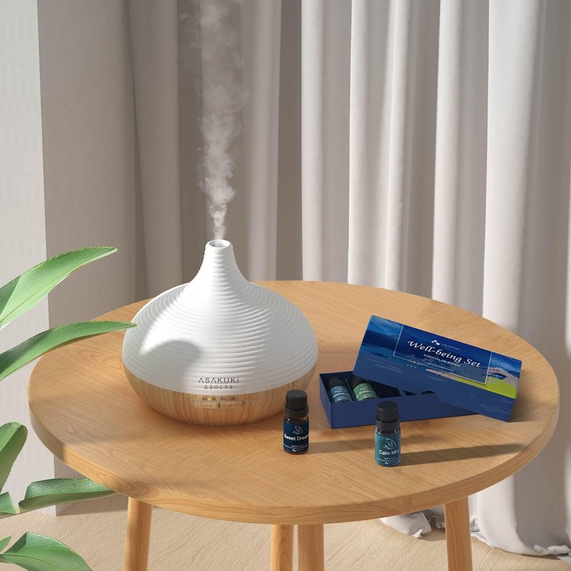Asakuki Essential Oils Essential Oil For Diffusers For Home Well-Being Kit gallery