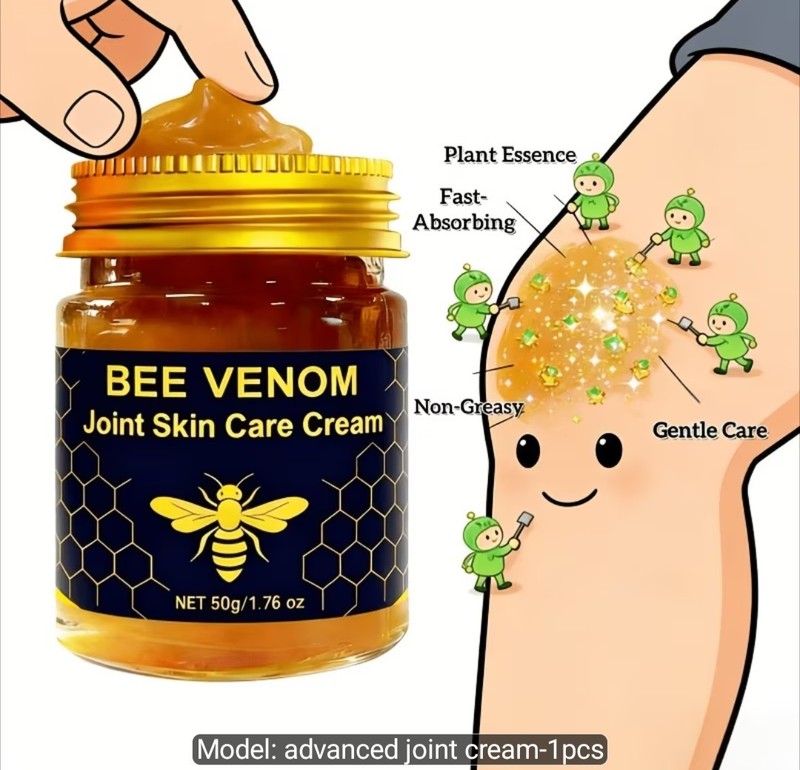 SKIN CARE PREMIUM BEE VENOM HAND AND JOINT CREAM | HERBAL AND NATURAL