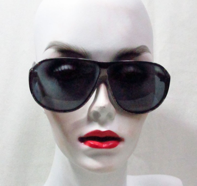 Filos Sunglasses M4581 Black & White Frame Made in Italy Vintage