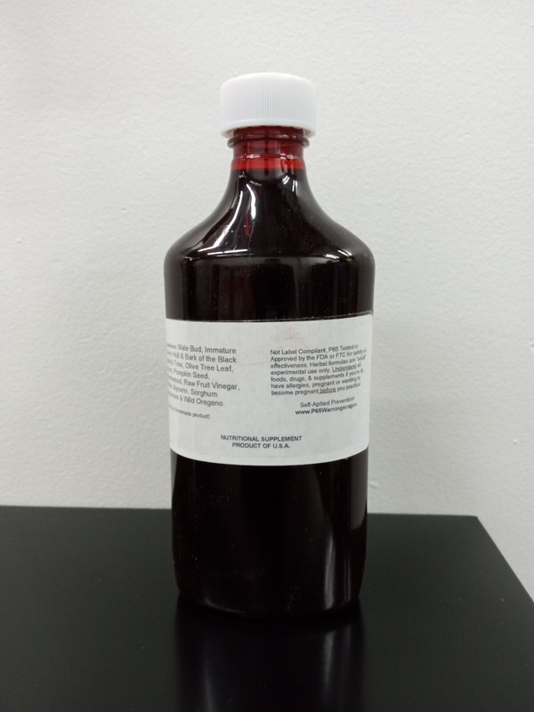 Parasite Cleanse With Wormwood, Black Walnut Hull,Clove Alc. Free Dewormer 16 oz