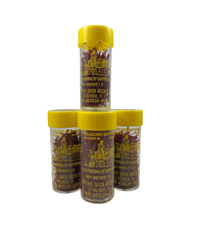 Premium Whole Saffron Threads — 1 Gram Select Grade Mancha — Pure, No Additives gallery