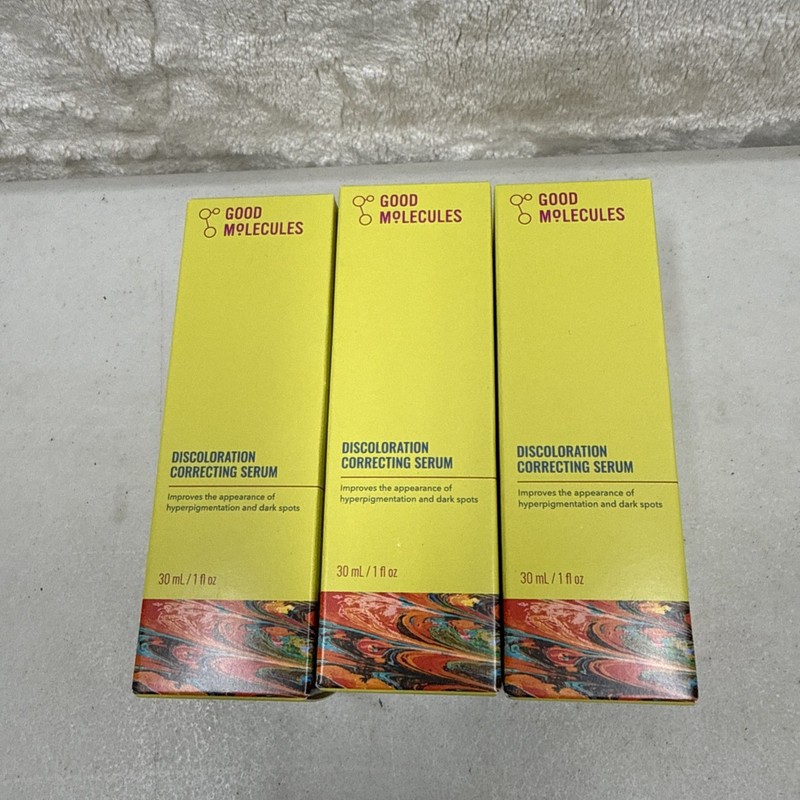 Lot Of 3 GOOD MOLECULES Discoloration & Dark Spot Correcting Body Treatment NIB