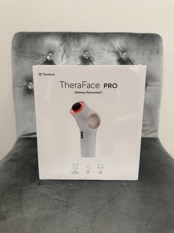 Therabody TheraFace Pro Microcurrent Facial Device White – Brand New!