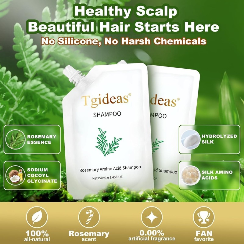 Tgideas Rosemary Hair Growth Shampoo 2 Pack Thicken Strengthen 8.45oz Us gallery