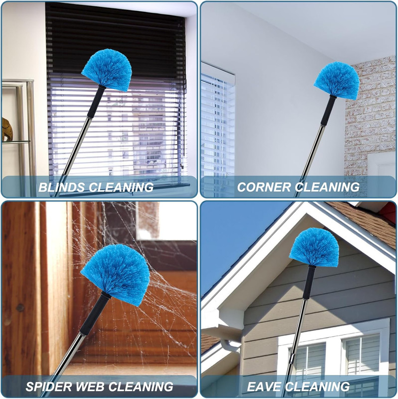 Cobweb Duster Head Brush-Twist-On Spider Web Brush for Outdoor & Indoor Web Clea gallery