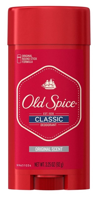 (3 PACK) Old Spice Deodorant 3.25oz Classic Original Round Stick