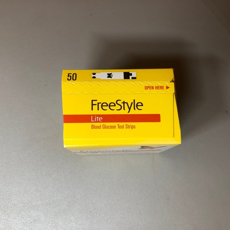 50 Free Style Lite Test Strips EXP 02/28/2027 or Later date gallery