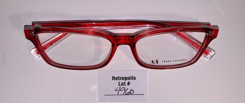 Armani Exchange AX3074-8322-54 Red Eyeglass Frames gallery