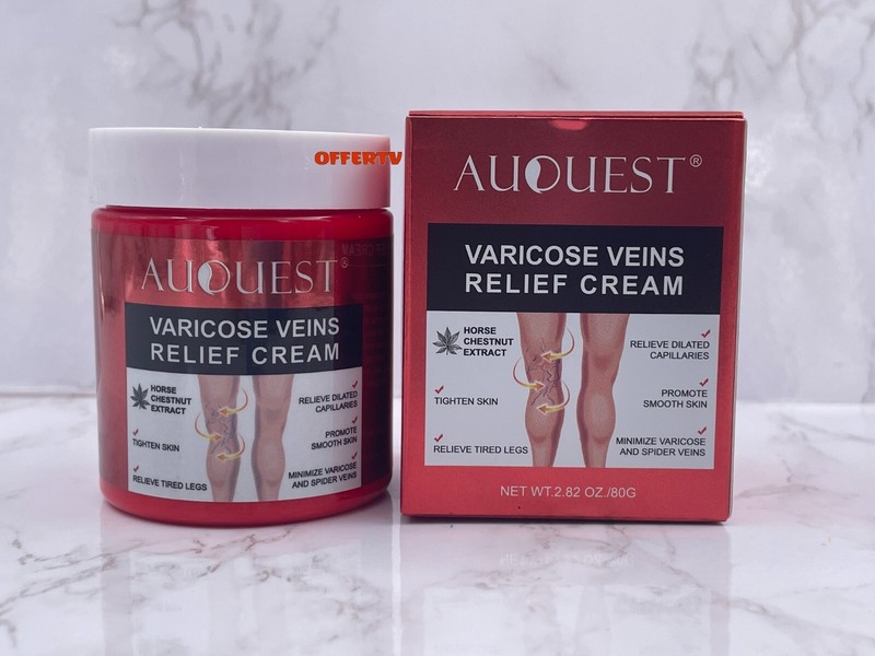 Varicose Veins Relief Cream Relieve Tired Legs Spider Pain Tighten Smooth Skin