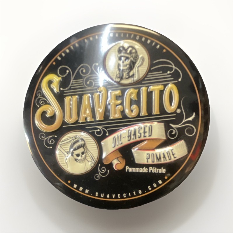 Suavecito Oil-Based Pomade Hair Pomade 4 oz Petrolatum Molding/Shaping