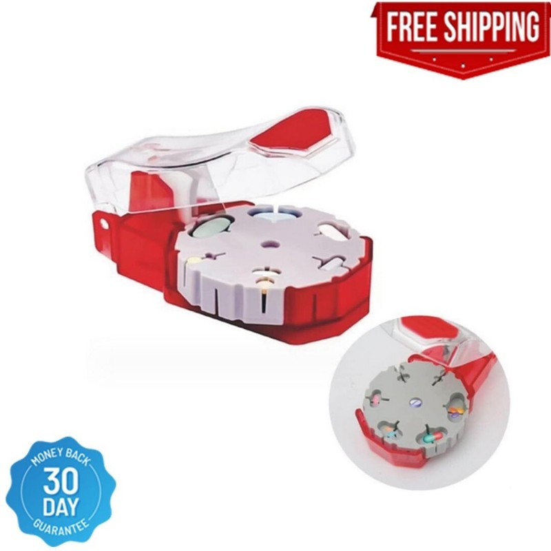 Perfect Pill Cutter – Pill Splitters for Small or large Pills- Cuts up to 14 NEW