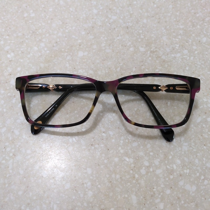Fossil FOS 7057/G/SAM 0YDC Burgundy Havana Eyeglasses Frames 55-13-140