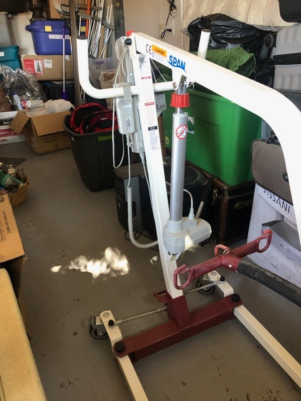 Span America F500P Full Body Power Patient Lift gallery
