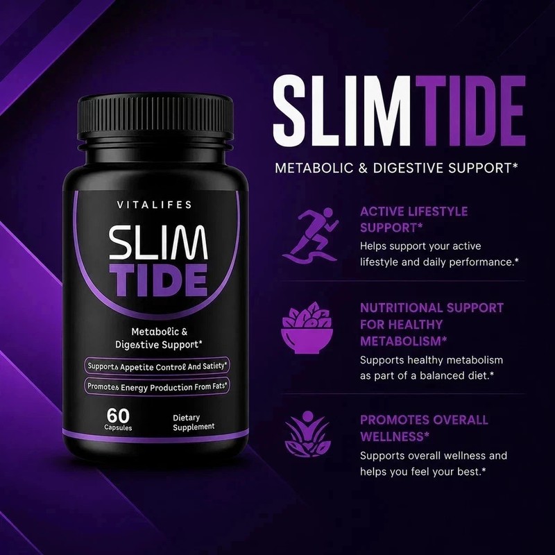 Slimtide Advanced Energy And Fitness Supplement Slim Tide 60Capsules gallery
