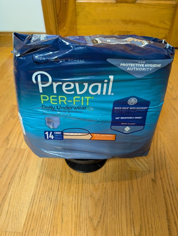 Prevail Per-Fit Adult MEN Underwear, EX LG , EXTRA Absorbency, PF-514 – 14 Count