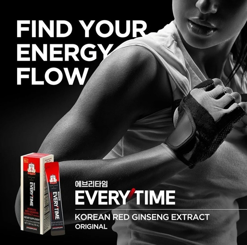Everytime JUNG KWAN JANG Sealed Korean Red Ginseng Extract 100ml Energy 10 Pack gallery