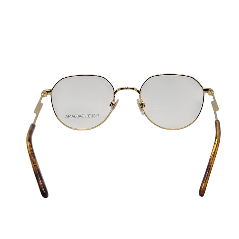 Dolce & Gabbana DG1349 2 Gold Men's Eyeglasses 52mm gallery