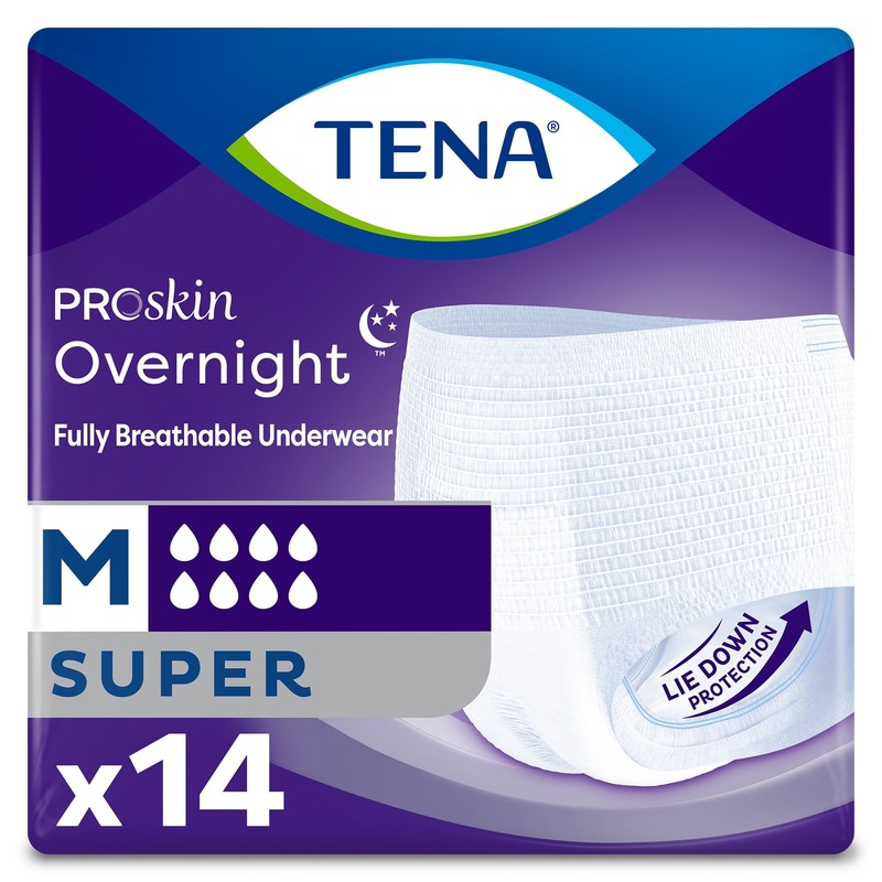 TENA Disposable Underwear Medium 14 Ct