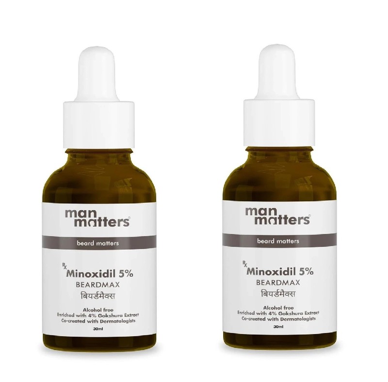 Beardmax Hair Growth Serum | Activates Beard Follicles | Solves Uneven & Patchy